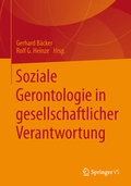 Cover: Soziale Gerontologie in gesellschaftlicher Verantwortung - Springer VS