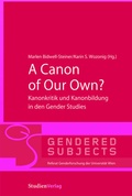 Cover: A Canon of Our Own? - Studien Verlag