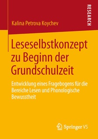 Abbildung von: Leseselbstkonzept zu Beginn der Grundschulzeit - Springer VS