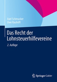 Abbildung von: Das Recht der Lohnsteuerhilfevereine - Springer Gabler