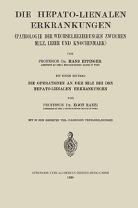 Abbildung von: Die Hepato-Lienalen Erkrankungen - Springer