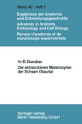 Cover: Die extracutanen Melanocyten der Echsen (Sauria) - Springer
