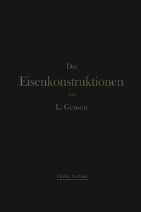 Abbildung von: Die Eisenkonstruktionen - Springer