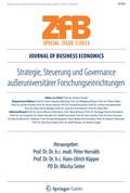 Cover: Strategie, Steuerung und Governance au&szlig;eruniversit&auml;rer Forschungseinrichtungen - Springer Gabler