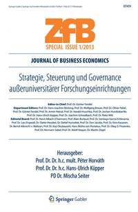 Abbildung von: Strategie, Steuerung und Governance außeruniversitärer Forschungseinrichtungen - Springer Gabler