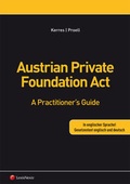 Cover: Austrian Private Foundation Act - LexisNexis Verlag ARD ORAC GmbH