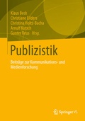 Cover: Publizistik - Springer VS