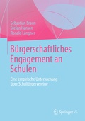 Cover: B&uuml;rgerschaftliches Engagement an Schulen - Springer VS
