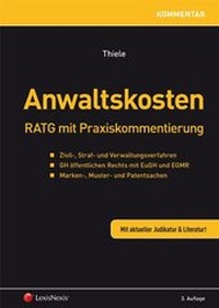Enlarge image Cover: Anwaltskosten - LexisNexis Verlag ARD ORAC GmbH