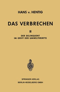Enlarge image Cover: Das Verbrechen - Springer