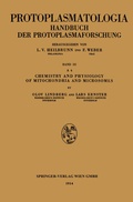 Cover: Chemistry and Physiology of Mitochondria and Microsomes - Springer