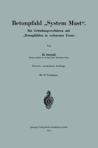 Abbildung von: Betonpfahl "System Mast". - Springer