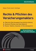 Cover: Rechte und Pflichten des Versicherungsmaklers - LexisNexis Verlag ARD ORAC GmbH