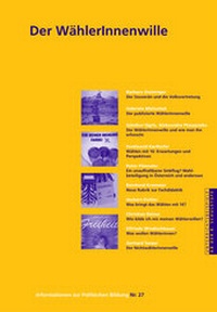 Abbildung von: Der WählerInnenwille - Studien Verlag