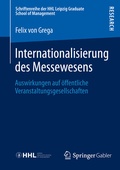 Cover: Internationalisierung des Messewesens - Springer Gabler