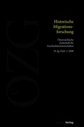 Cover: &Ouml;sterreichische Zeitschrift f&uuml;r Geschichtswissenschaften 1/08 - Studien Verlag