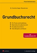 Cover: Grundbuchsrecht - LexisNexis Verlag ARD ORAC GmbH