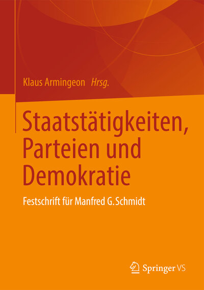 Abbildung von: Staatstätigkeiten, Parteien und Demokratie - Springer VS