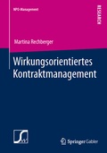 Cover: Wirkungsorientiertes Kontraktmanagement - Springer Gabler