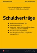 Cover: Schuldvertr&auml;ge - LexisNexis Verlag ARD ORAC GmbH