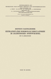 Abbildung von: Extrainsuläre hormonale Regulatoren im diabetischen Stoffwechsel - Springer