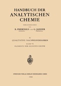 Cover: Elemente der Sechsten Gruppe - Springer