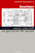 Cover: Wiener Zeitschrift zur Geschichte der Neuzeit 2/08 - Studien Verlag