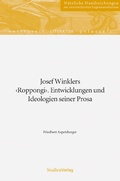 Cover: Josef Winklers "Roppongi". - Studien Verlag
