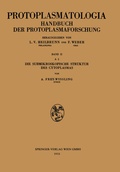 Cover: Die Submikroskopische Struktur des Cytoplasmas - Springer