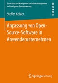 Cover: Anpassung von Open-Source-Software in Anwenderunternehmen - Springer Vieweg