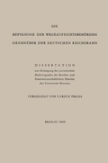 Cover: Die Befugnisse der Wegeaufsichtsbeh&Ouml;rden Gegen&Uuml;ber der Deutschen Reichsbahn - Springer