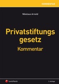 Cover: Privatstiftungsgesetz - LexisNexis Verlag ARD ORAC GmbH
