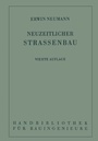 Cover: Der neuzeitliche Straßenbau - Springer