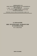 Cover: Der Hypophys&auml;re Zwergwuchs im Kindesalter - Springer