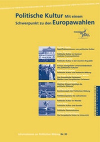 Abbildung von: Politische Kultur - Studien Verlag