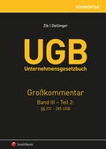 Cover: UGB Gro&szlig;kommentar / UGB Unternehmensgesetzbuch Kommentar - Band III/Teil 2 - LexisNexis Verlag ARD ORAC GmbH