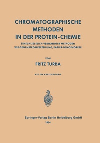 Abbildung von: Chromatographische Methoden in der Protein-Chemie - Springer