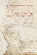 Cover: Franz Tumler - Studien Verlag