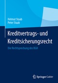 Cover: Kreditvertrags- und Kreditsicherungsrecht - Springer Gabler