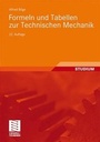 Bild: Formeln und Tabellen zur Technischen Mechanik - Vieweg+Teubner Verlag
