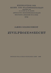 Abbildung von: Zivilprozessrecht - Springer