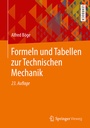 Bild: Formeln und Tabellen zur Technischen Mechanik - Springer Vieweg