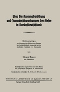 Cover: &Uuml;ber die Kronenabw&ouml;lbung und Zuwachsschwankungen der Kiefer in Nordostdeutschland - Springer