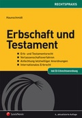 Cover: Erbschaft und Testament - LexisNexis Verlag ARD ORAC GmbH
