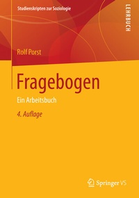 Enlarge image Cover: Fragebogen - Springer VS
