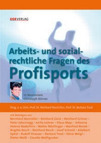 Abbildung von: Arbeits- und sozialrechtliche Fragen des Profisports - ÖGB Verlag