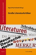Cover: Gro&szlig;e Literaturkritiker - Studien Verlag