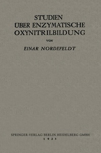 Abbildung von: Studien über Enzymatische Oxynitrilbildung - Springer