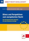 Cover: Bilanz und Perspektiven zum europ&auml;ischen Recht - &Ouml;GB Verlag