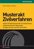 Cover: Musterakt Zivilverfahren - LexisNexis Verlag ARD ORAC GmbH